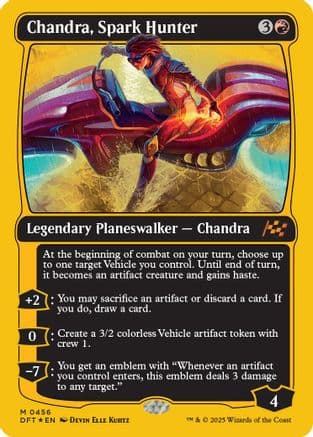 Chandra, Spark Hunter (First-Place Foil) |  Foil (456) [Aetherdrift]
