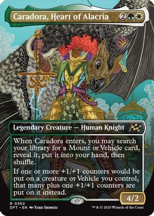 Caradora, Heart of Alacria (Borderless) |  (362) [Aetherdrift]