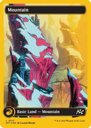 Mountain |  Foil (515) [Aetherdrift]