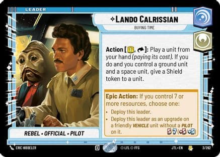 Lando Calrissian - Buying Time |  (003/262)  [Jump to Lightspeed]