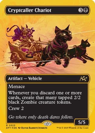 Cryptcaller Chariot |  Foil (523) [Aetherdrift]
