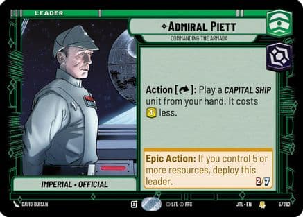 Admiral Piett - Commanding the Armada |  (005/262)  [Jump to Lightspeed]