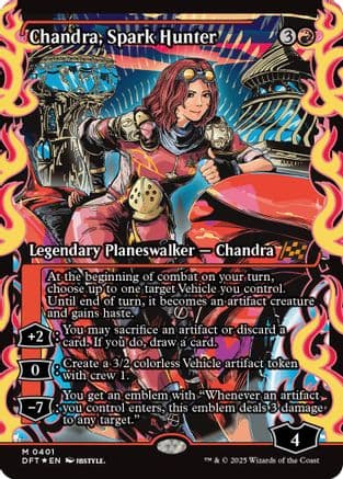 Chandra, Spark Hunter |  Foil (401) [Aetherdrift]