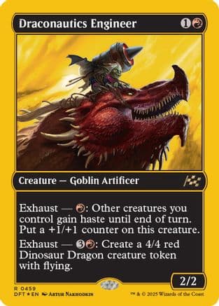 Draconautics Engineer |  Foil (459) [Aetherdrift]