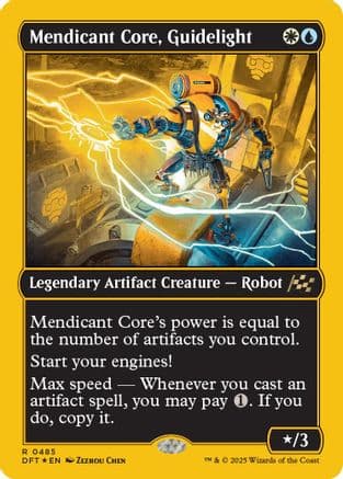 Mendicant Core, Guidelight |  Foil (485) [Aetherdrift]