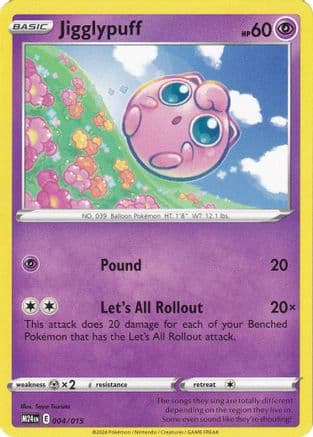 Jigglypuff 004- McDonalds Promos 2024