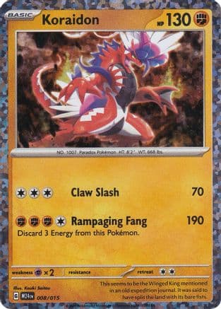 Koraidon 008- McDonalds Promos 2024 Holofoil