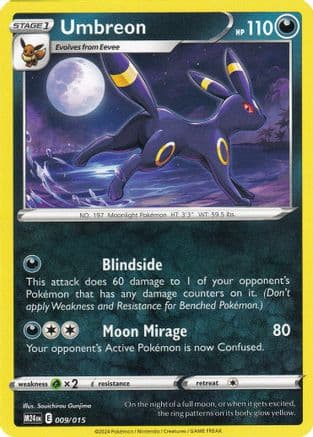 Umbreon 009- McDonalds Promos 2024
