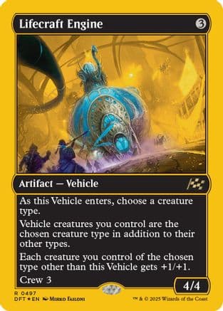 Lifecraft Engine |  Foil (497) [Aetherdrift]