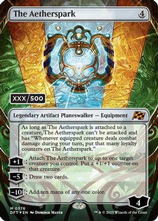 The Aetherspark |  Foil (376) [Aetherdrift]