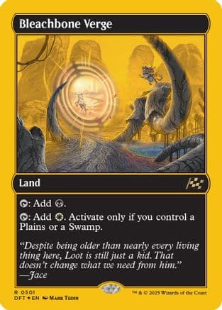 Bleachbone Verge (First-Place Foil) |  Foil (501) [Aetherdrift]