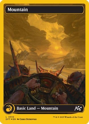 Mountain |  Foil (510) [Aetherdrift]