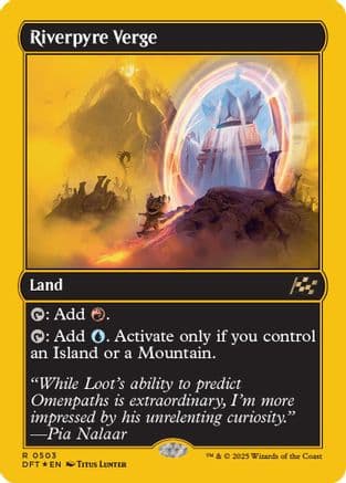 Riverpyre Verge |  Foil (503) [Aetherdrift]
