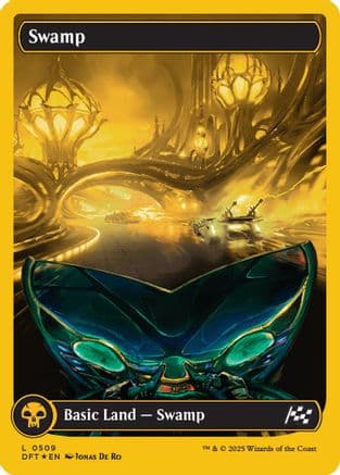 Swamp |  Foil (509) [Aetherdrift]