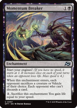 Momentum Breaker |  Foil (097) [Aetherdrift]