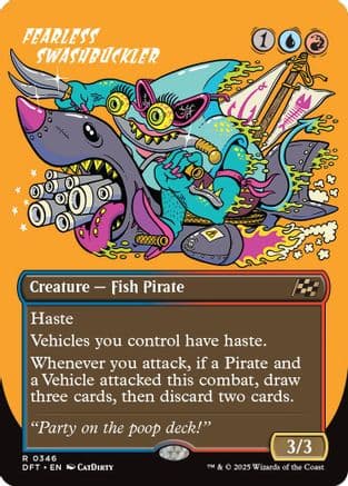 Fearless Swashbuckler |  (346) [Aetherdrift]