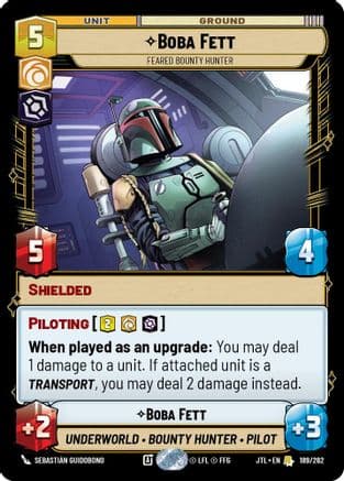 Boba Fett - Feared Bounty Hunter |  (189/262)  [Jump to Lightspeed]