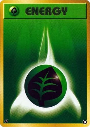 Basic Grass Energy - 8 (8) (Japanese) - Intro Pack Bulbasaur