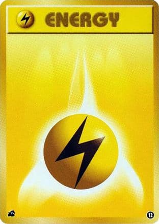 Basic Lightning Energy - 12 (12) (Japanese) - Intro Pack Bulbasaur