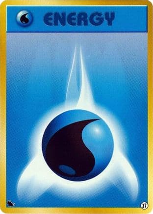Basic Water Energy - 27 (27) (Japanese) - Intro Pack Squirtle
