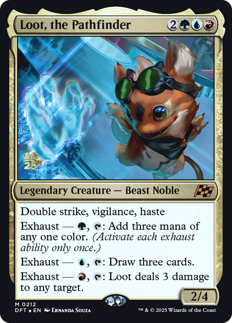 Loot, the Pathfinder (-212) [Prerelease Cards]  Foil