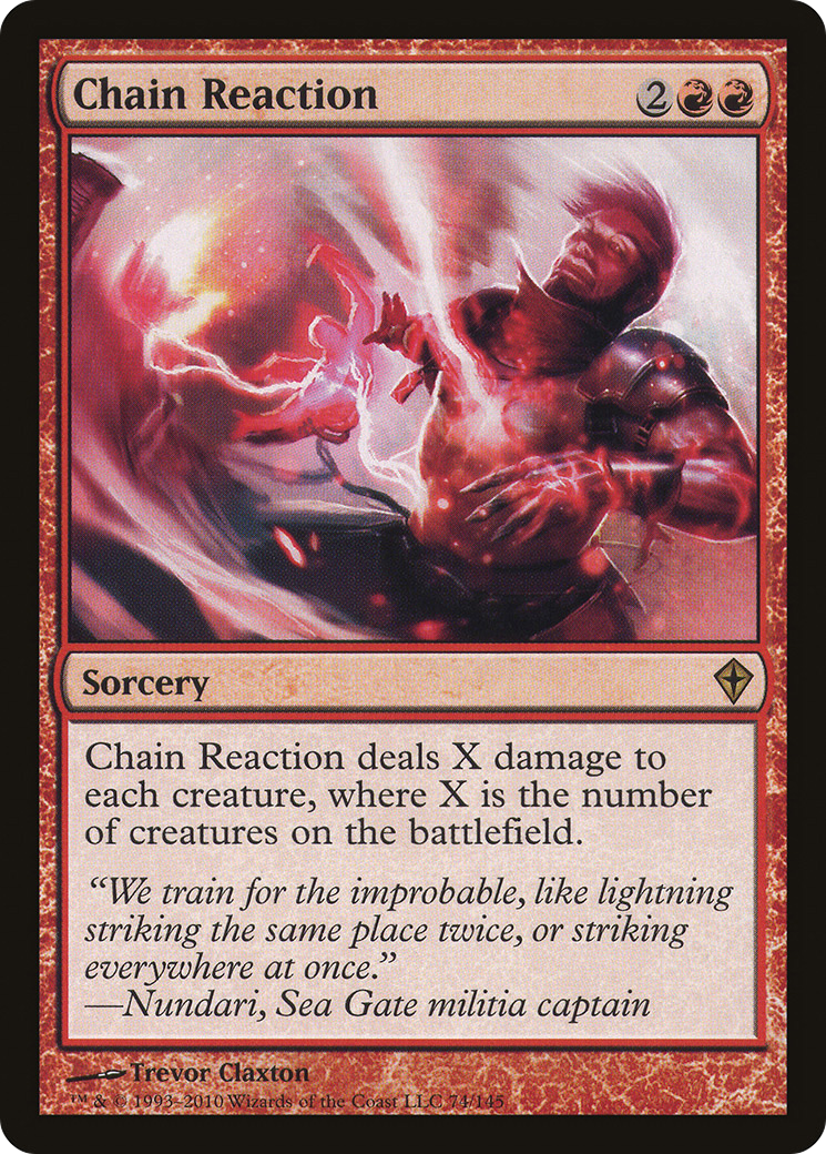 Chain Reaction [Worldwake] Foil
