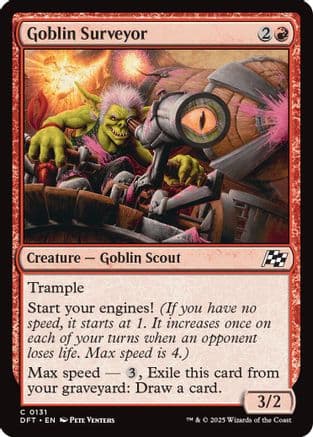 Goblin Surveyor |  Foil (131) [Aetherdrift]