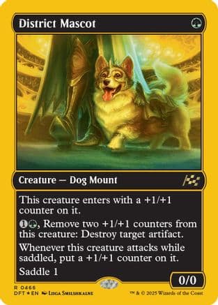 District Mascot |  Foil (466) [Aetherdrift]