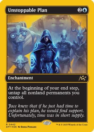 Unstoppable Plan |  Foil (442) [Aetherdrift]