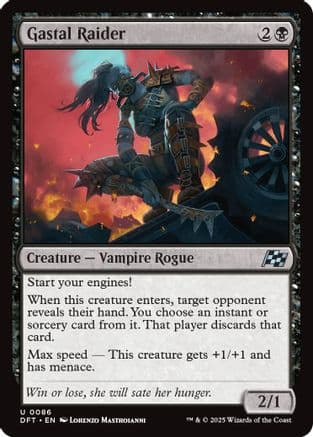 Gastal Raider |  Foil (086) [Aetherdrift]