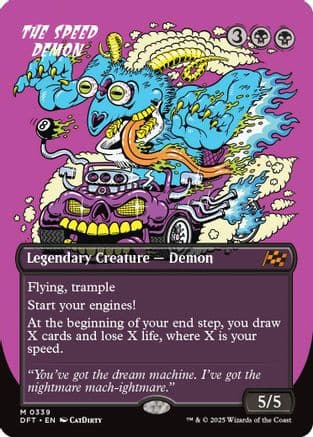 The Speed Demon |  Foil (339) [Aetherdrift]