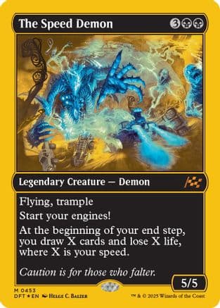 The Speed Demon |  Foil (453) [Aetherdrift]
