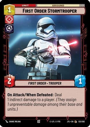First Order Stormtrooper |  (132/262)  [Jump to Lightspeed]
