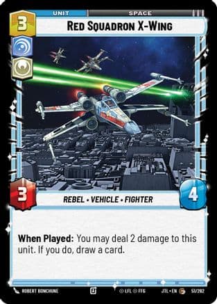Red Squadron X-Wing |  (051/262)  [Jump to Lightspeed]