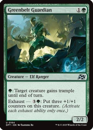 Greenbelt Guardian |  Foil (164) [Aetherdrift]