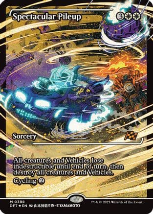 Spectacular Pileup |  Foil (398) [Aetherdrift]