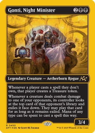 Gonti, Night Minister |  Foil (450) [Aetherdrift]