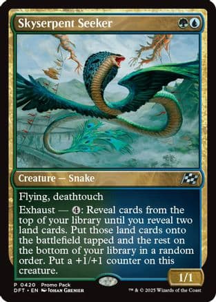 Skyserpent Seeker (-420) [Promo Pack: Aetherdrift]