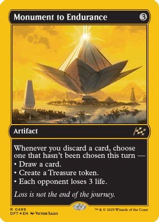 Monument to Endurance |  Foil (499) [Aetherdrift]