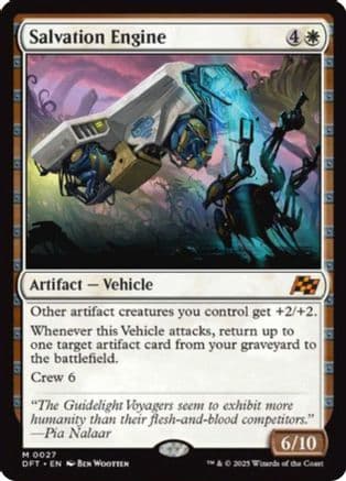 Salvation Engine |  Foil (027) [Aetherdrift]