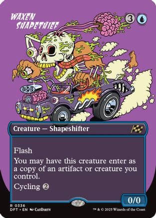 Waxen Shapethief |  Foil (336) [Aetherdrift]