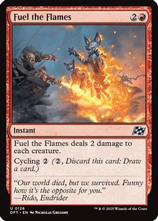 Fuel the Flames |  (126) [Aetherdrift]