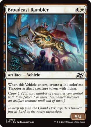Broadcast Rambler |  (006) [Aetherdrift]