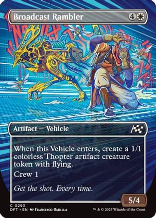Broadcast Rambler |  Foil (293) [Aetherdrift]