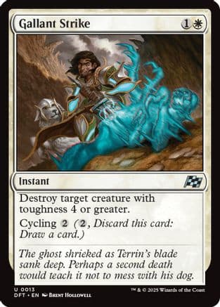 Gallant Strike |  (013) [Aetherdrift]