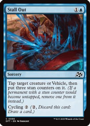Stall Out |  Foil (066) [Aetherdrift]