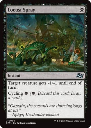 Locust Spray |  Foil (095) [Aetherdrift]