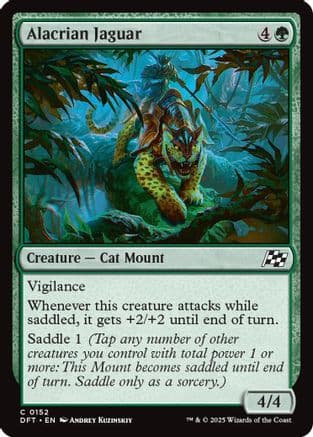 Alacrian Jaguar |  Foil (152) [Aetherdrift]