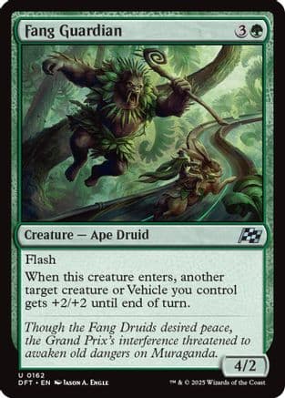 Fang Guardian |  Foil (162) [Aetherdrift]