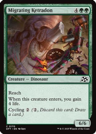 Migrating Ketradon |  Foil (170) [Aetherdrift]
